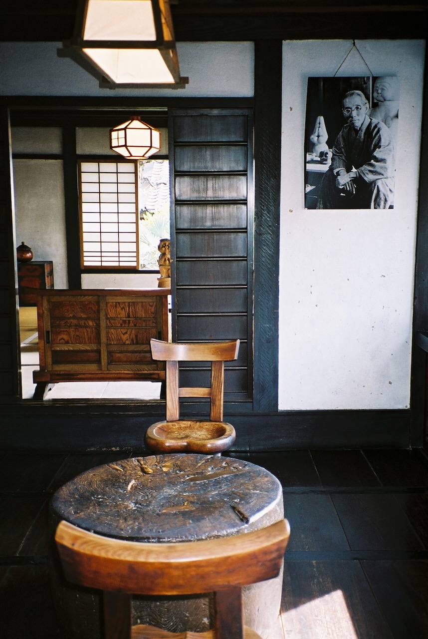 Interior of Kawai Kanjiro's house